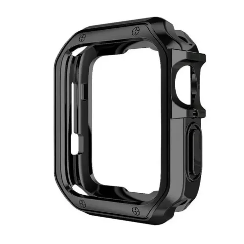 Soft Strong Watch Case Apple Watch 42 mm (Series 10) - fekete tok