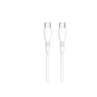 JELLICO kábel B9 USB-C - USB-C PD 66W 1M Fehér