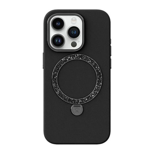 Joyroom PN-15L4 Dancing Circle tok iPhone 15 Pro Max-hoz (fekete)