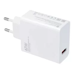 Xiaomi MDY-12-EH fali töltő, 67W, 6.2A, 1 X USB-A, Fehér