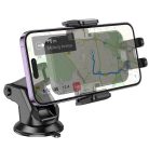 Autós telefontartó Hoco H37, 4.5inch - 7inch, Fekete