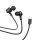 Handsfree USB-C Hoco M86, Fekete