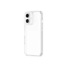 AmazingThing Minimal tok iPhone 16 Plus szilikon tok - Átlátszó