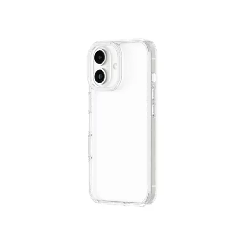 AmazingThing Minimal tok iPhone 16 Plus szilikon tok - Átlátszó