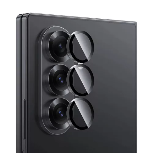 Samsung Galaxy Z Fold 7 Benks Edzett üveg Glass Warrior Lencsevédő kamera (3 darab lencse) átlátszó üvegfólia