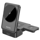 Vezeték nélküli töltő JELLICO 3 az 1-ben W25 15W Fekete