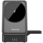 Vezeték nélküli töltő JELLICO 3 az 1-ben W25 15W Fekete