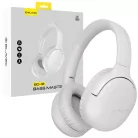 Blavec Over-ear Bluetooth fejhallgató BO-12 Bass Master ANC (BO12-W) fehér