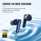 Anker SoundCore Liberty 4 NC, Kék A3947G31 fülhallgató, bluetooth headset