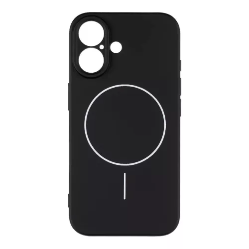 Apple iPhone 16 Fekete OBAL:ME MagNetix Matt TPU tok