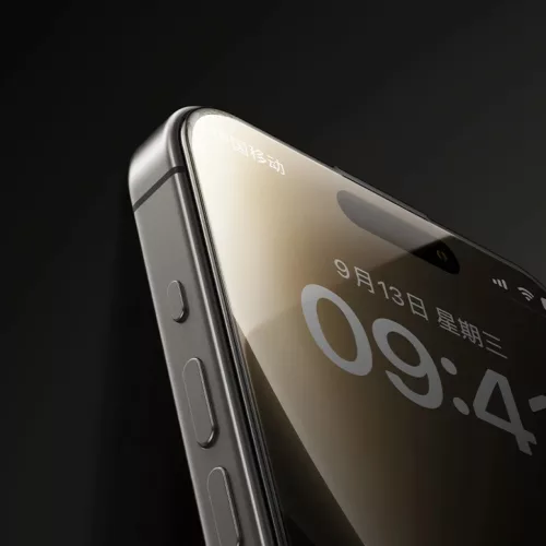 iPhone 15 Pro fekete Benks Edzett üveg Arc Shield Teljes Lefedettség (GA61) üvegfólia