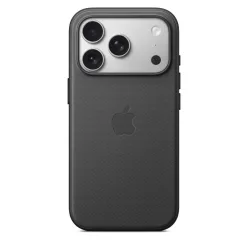 Apple iPhone 17 Pro TechWoven tok MagSafe-fel - Fekete