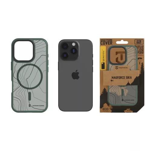 iPhone 16 Pro Forest Green Tactical MagForce Hyperstealth Sika tok