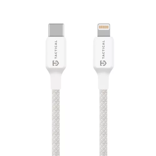 Tactical Stitch Thread Lightning USB kábel 1m fehér