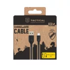 Tactical Stitch Thread Cable USB-A/USB-C 2m Black