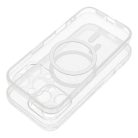 iPhone 17 Pro Max tok CLEAR MAG COVER kamera védelemmel kompatibilis MagSafe technológiával átlátszó csillogós tok