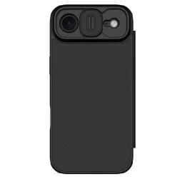 Nillkin Qin Book PRO fliptok Apple iPhone 17 Air tok fekete