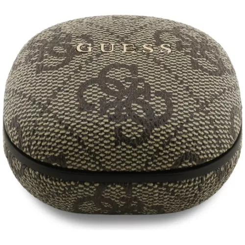Guess PU 4G Script Logo ENC TWS Vezeték nélküli Fülhallgató Barna
