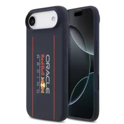   iPhone Air Sötétkék Red Bull Szilikon Függőleges Logó MagSafe tok
