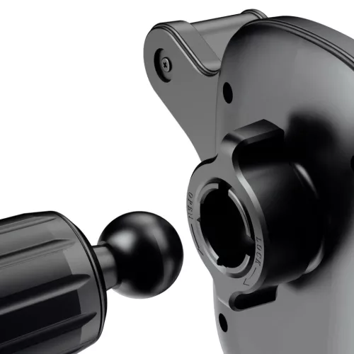 Dudao F5Pro szellőzőrácsra erősíthető autós telefontartó - fekete