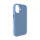 iPhone 17 Kék Pure Icon Mag Pro szilikon tok, MagSafe kompatibilis, kameravédelemmel és alumínium gombokkal