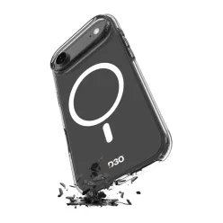   iPhone 17 Air - Átlátszó Puro Impact Clear D3O TPU+PC MagSafe Kompatibilis Tok
