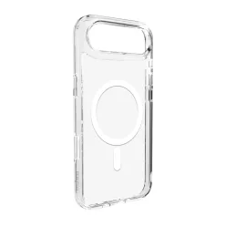  iPhone 17 Air Átlátszó fehér gyűrűvel Puro Lite Mag TPU+PC tok kompatibilis MagSafe-fel