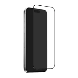   iPhone 17 Pro fekete keretes Puro Frame edzett üvegfólia applikátorral