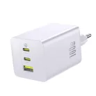 Baseus EnerFill FE11 2 x USB-C / USB-A 100W fali töltő - Fehér