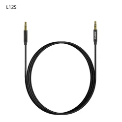   Dudao L12S AUX kábel mini jack 3.5mm 1m 3-pólusú sztereó - fekete