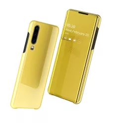 SMD Luxury View fliptok iPhone 11 tok sátga-arany színben