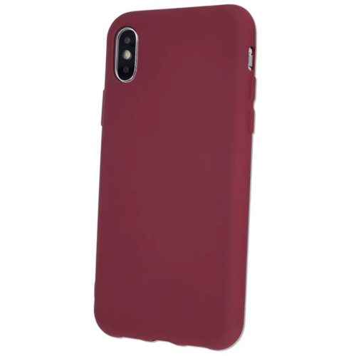 Szilikon tok  MOTOROLA MOTO G9 PLAY burgundy