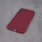 Szilikon tok  MOTOROLA MOTO G9 PLAY burgundy