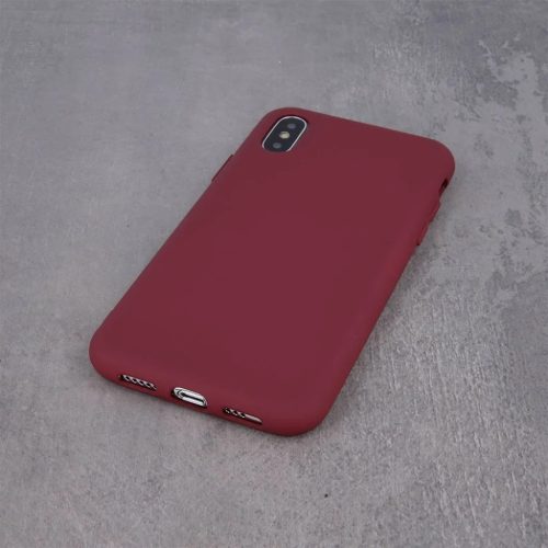 Szilikon tok  MOTOROLA MOTO G9 PLAY burgundy