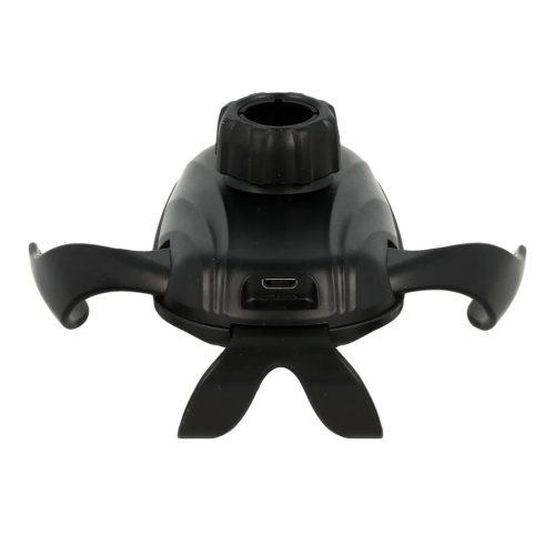 Univerzális Gravity autós telefontartó + vezeték nélküli töltő 15W szellőzőre fekete