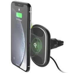   iOttie iTap Wireless 2 Szellőzőre helyezhető mágneses autós telefontartó vezeték nélküli Qi töltéssel