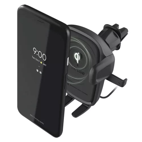 iOttie Easy One Touch Wireless 2 Szellőzőre vagy CD meghajtóba helyezhető telefontartó és Qi vezeték nélküli töltő