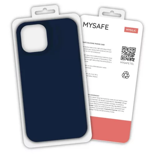 iPhone 13 Pro Max MySafe Silicone tok sötétkék