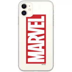 iPhone 13 Pro Max Marvel logós tok átlátszó
