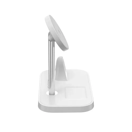 Tech-Protect QI15W-A22 induktív MagSafe töltő 3in1 MagSafe állvánnyal okostelefonhoz / Apple Watch-hoz / AirPods-hoz - fehér