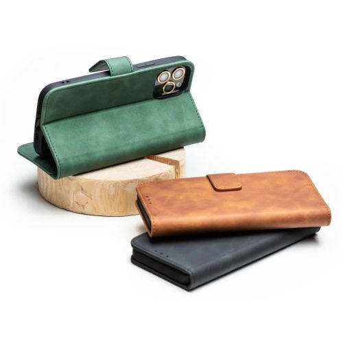 TENDER fliptok Xiaomi Redmi 14C zöld tok