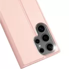 DUX DUCIS pénztárca tok SKIN PRO Samsung Galaxy S25 Ultra rózsaszín tok