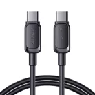 Joyroom Multi-Color Series A14 USB-C / USB-C 60W Kábel 1.2m - Fekete