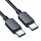 Joyroom Multi-Color Series A14 USB-C / USB-C 60W Kábel 1.2m - Fekete