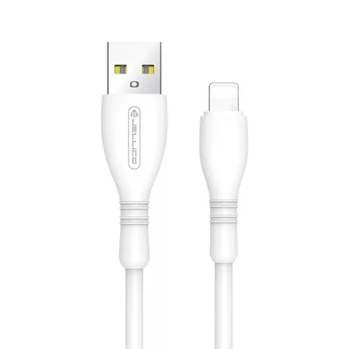 JELLICO kábel B9 Lightning 3.1A 1M Fehér