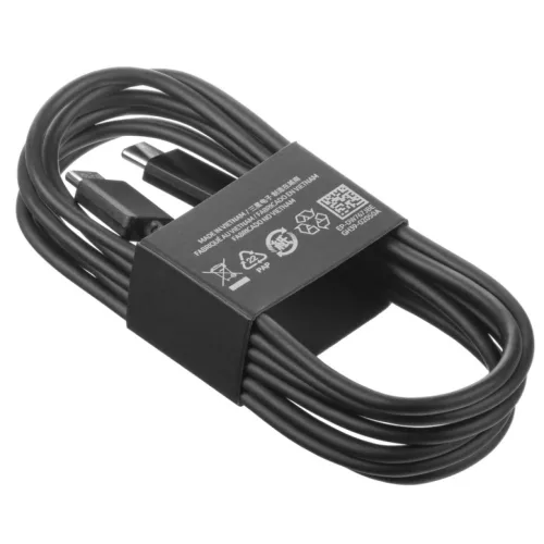 USB-C to USB-C kábel Samsung EP-DW767JBE, 25W, 3A, 1.8m, Fekete