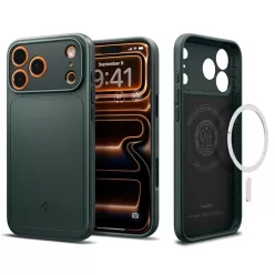   iPhone 17 Pro Max Spigen Thin Fit Mag Magsafe telefontok Abüsszöld