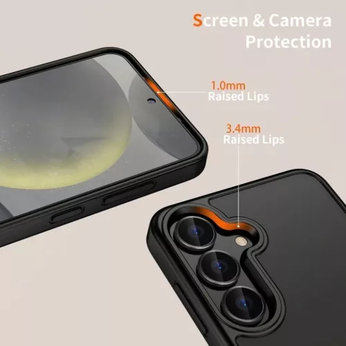 Xiaomi Redmi 15 4G / 5G Matte Fekete tok