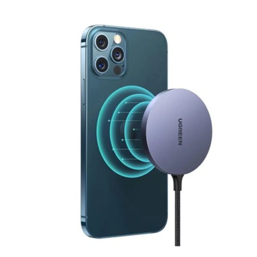 UGREEN CD245 vezeték nélküli töltő, 15W, 1.67A, Szürke