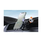 Ugreen LP274 Gravity autós telefontartó, szellőző lamellára fekete